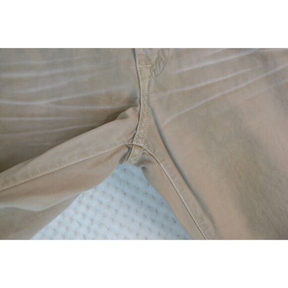 Lucky Brand Dungarees Wonder Jeans Women's 0/25 Long Length Tan Distressed Jeans - Picture 4 of 13